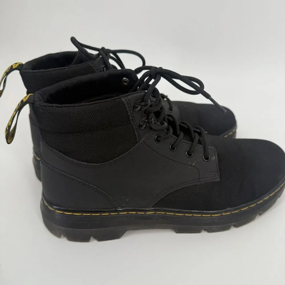 DR. MARTENS RAKIM UTILITY CHUKKA BOOTS Black Canvas Gorpcore Preppy SIZE Men 13
